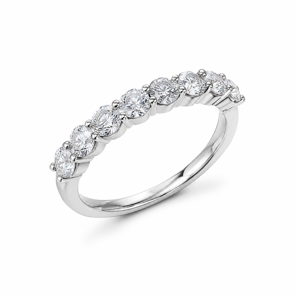 1.5‑Carat Round Lab‑Grown Diamond Ring, PT950 Platinum
