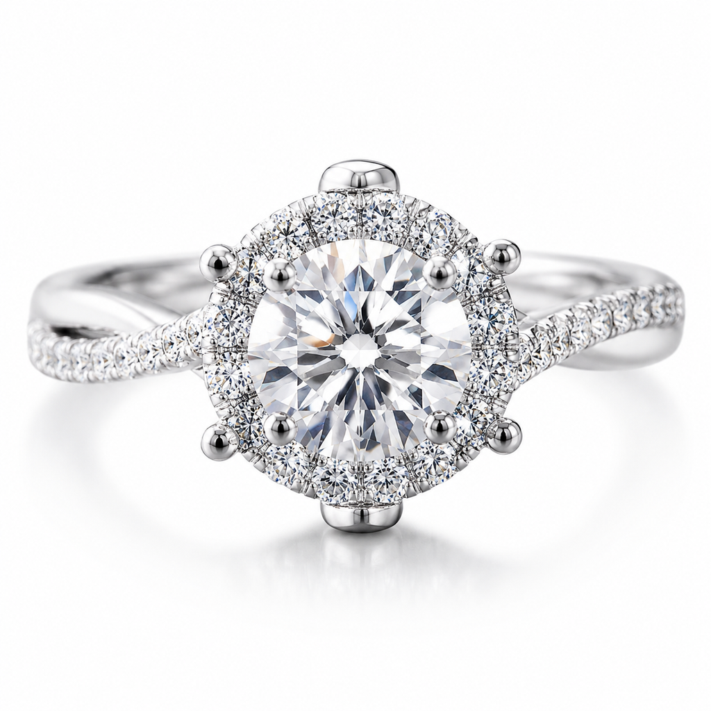 1.12‑Carat Diamond Solitaire Ring, PT950 Platinum Band