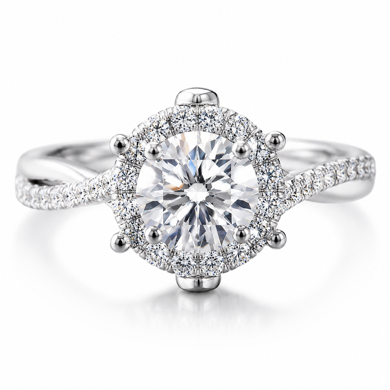 1.12‑Carat Diamond Solitaire Ring, PT950 Platinum Band