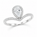 1.5‑Carat Diamond Solitaire Ring, PT950 Platinum Band