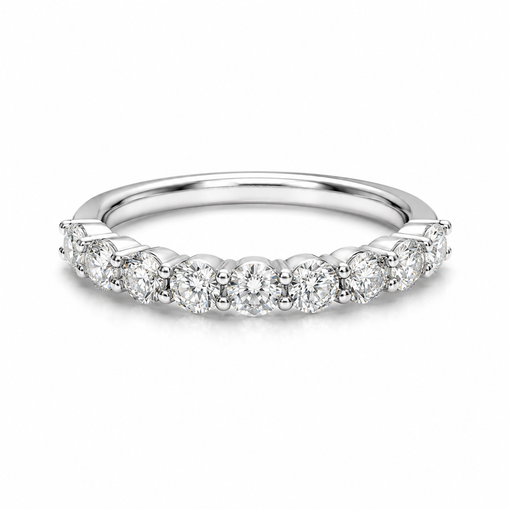 1.5‑Carat Round Lab‑Grown Diamond Ring, PT950 Platinum