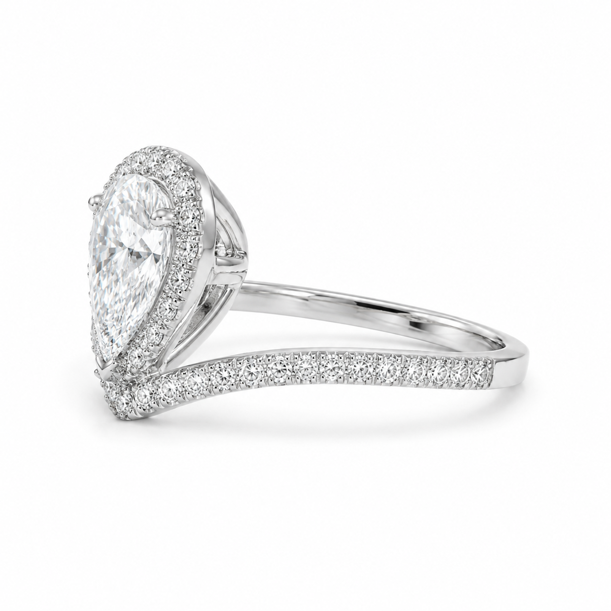 1.5‑Carat Diamond Solitaire Ring, PT950 Platinum Band
