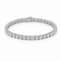 9.7‑Carat Total Tennis Bracelet, PT950 Platinum